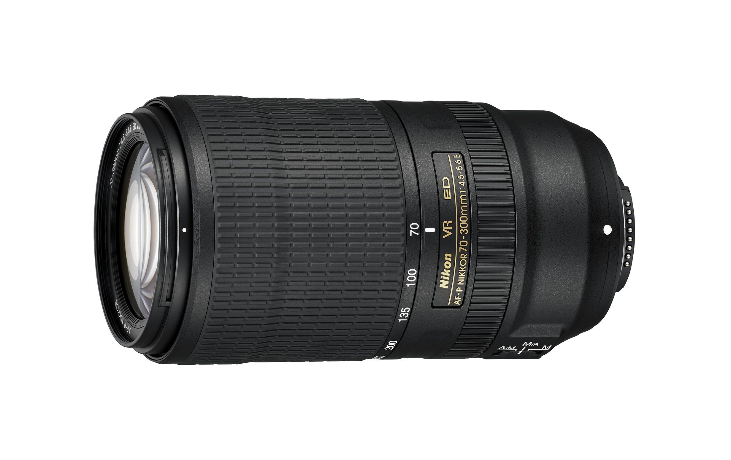 【中古】【非常に良い】Nikon AF-P NIKKOR 70-300mm f/4.5-5.6E ED VR 固定ズームデジタル一眼レフカメラレンズ ブラック｜ドリエムコーポレーション