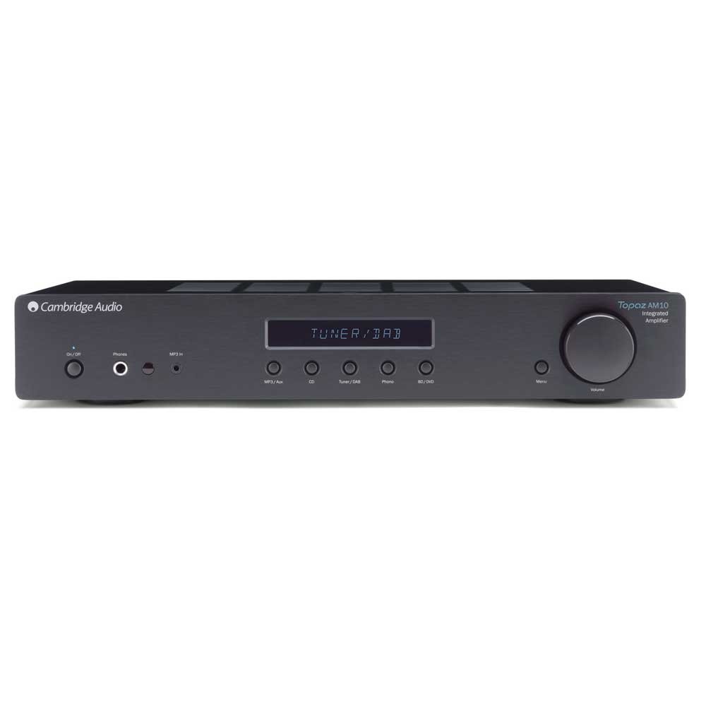 【中古】【非常に良い】Cambridge Audio プリメインアンプ TOPAZ AM10 オーディオ トロイダルトランス 搭載 エントリーモデル 広音域 イギリス製 ブラック TOPAZAM10BLK