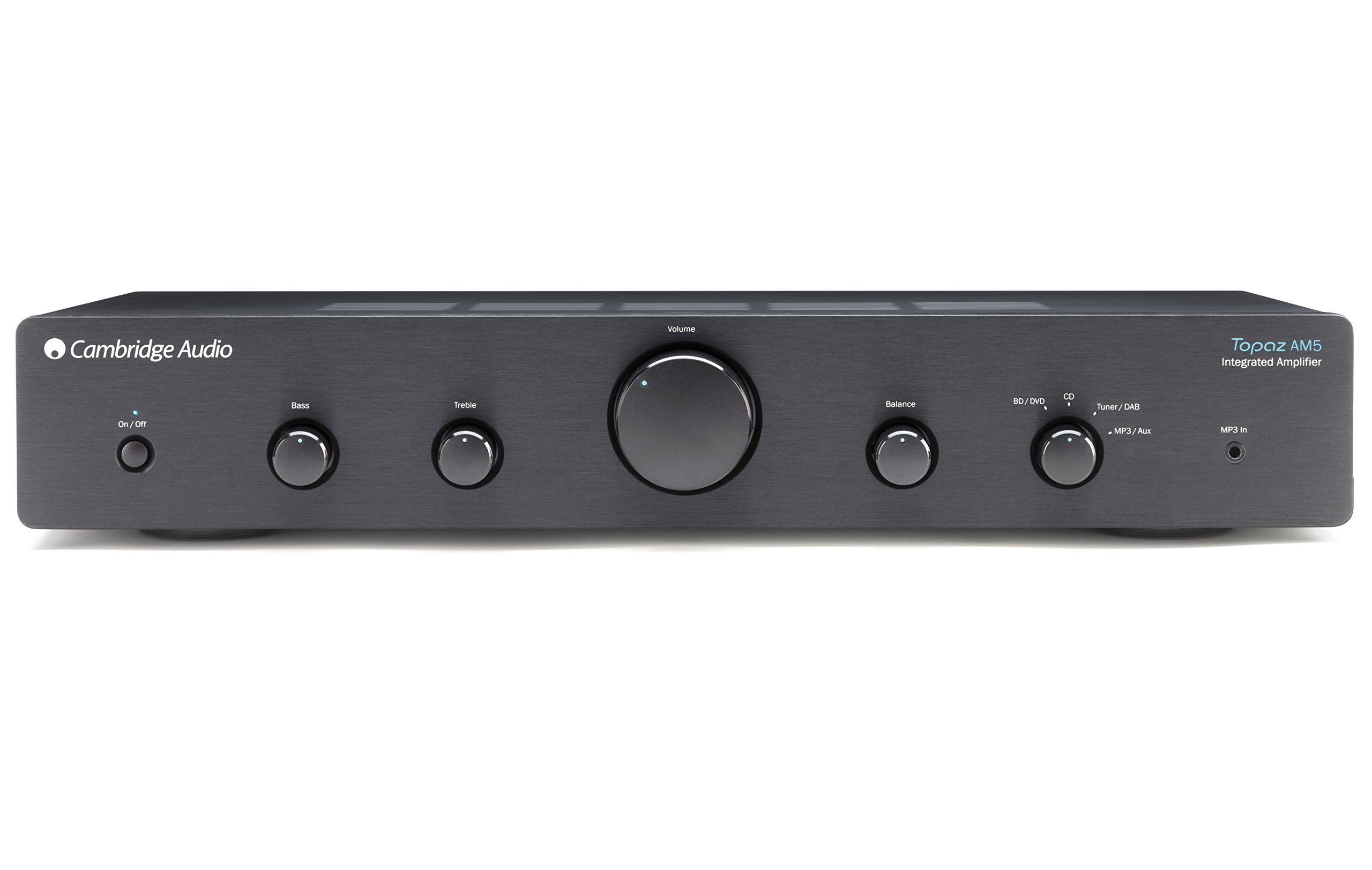 【中古】【非常に良い】Cambridge Audio プリメインアンプ TOPAZ AM5 オーディオ エントリーモデル 広音域 ブラック TOPAZAM5BLK