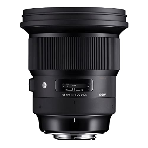 【中古】【非常に良い】シグマ(Sigma) SIGMA シグマ Sony Eマウント レンズ 105mm F1.4 DG HSM 単焦点 望遠 フルサイズ Art ミラーレス 専用|ドリエムコーポレーション