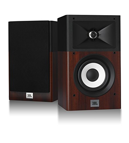 【中古】【人並み外れたに好いたらしい】JBL STAGE A120 W 1ありの実 114粍ウー毛皮/2通い路 ブックシェルフ型金棒引き/うしろ側バスレフ/白木/黒いこと JBLA120W