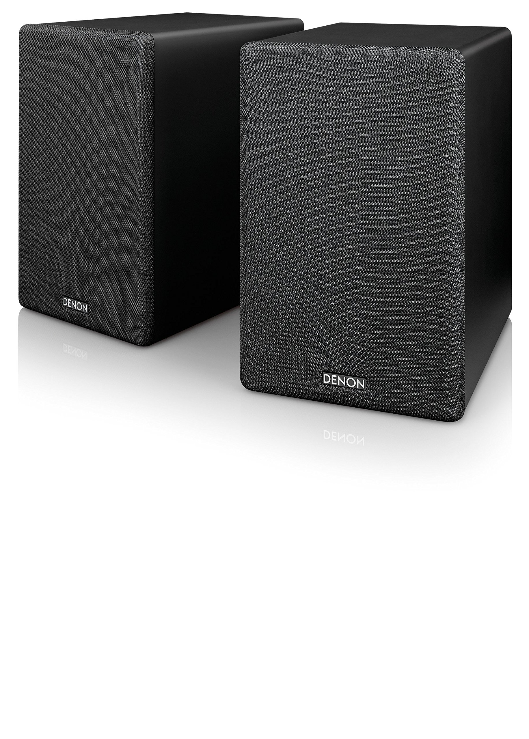 【中古】【非常に良い】デノン Denon SC-N10 ブックシェルフスピーカー 2ウェイシステム ブラック SC-N10-BKEM|ドリエムコーポレーション
