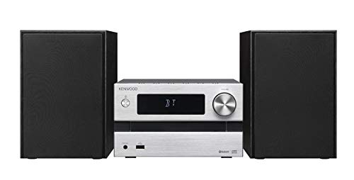 【中古】【非常に良い】JVCケンウッド KENWOOD M-EB50-S コンパクトHi-Fiシステム Bluetooth対応 25W+25W シルバー