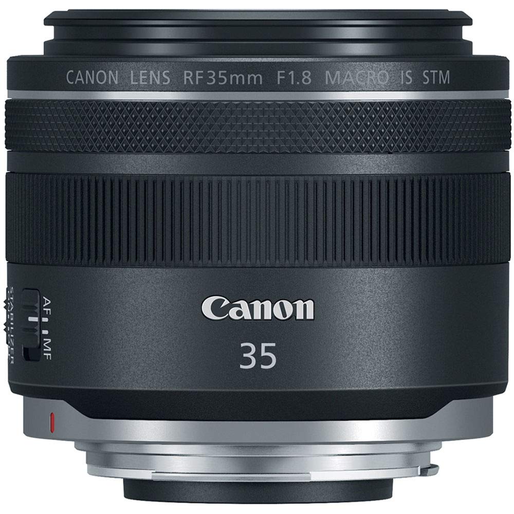 【中古】【非常に良い】Canon RF35mm F1.8 IS Macro STM レンズ、ブラック