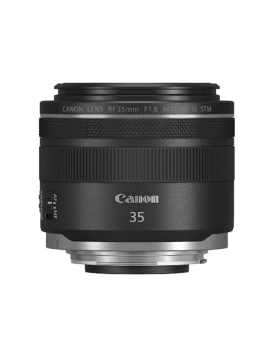 【中古】【非常に良い】Canon 単焦点広角レンズ RF35mm F1.8 マクロ IS STM EOSR対応 RF3518MISSTM|ドリエムコーポレーション