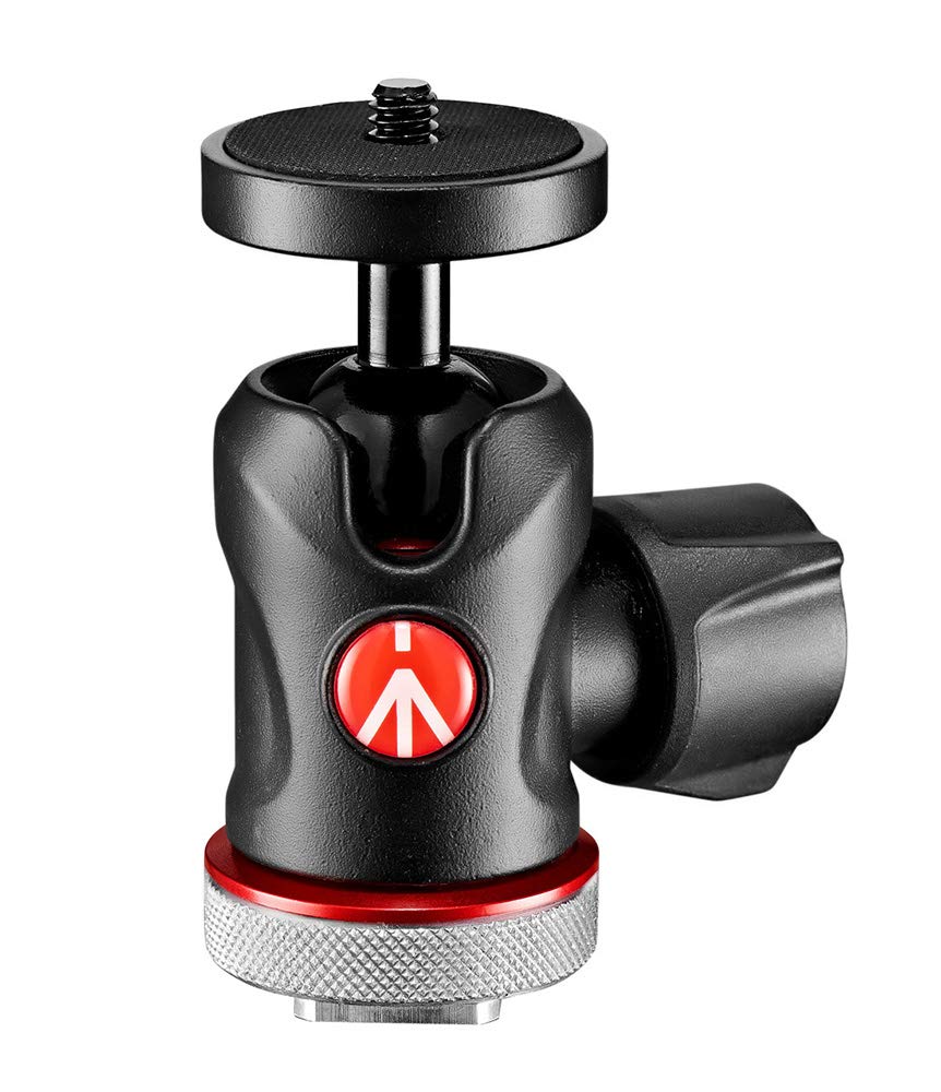 【中古】【非常に良い】マンフロット(Manfrotto) 自由雲台 センターボール雲台 コールドシューマウントバージョン MH492LCD-BH