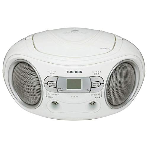 【中古】【非常に良い】東芝 CDラジオ ホワイト TY-C10(W)｜ドリエムコーポレーション