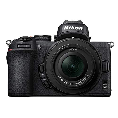 【中古】【非常に良い】Nikon ミラーレス一眼カメラ Z50 レンズキット NIKKOR Z DX 16-50mm f/3.5-6.3 VR付属 Z50LK16-50 ブラック
