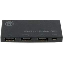 【中古】【非常に良い】GOPPA GP-HDSP12H460 4K/60Hz対応HDMI分配器(1入力:2出力)