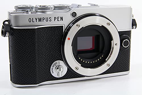【中古】【非常に良い】OLYMPUS PEN E-P7 ボディー シルバー