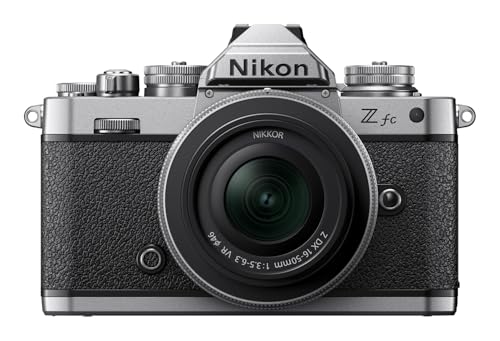 【中古】【非常に良い】Nikon ミラーレス一眼カメラ Z fc レンズキット NIKKOR Z DX 16-50mm f/3.5-6.3 VR シルバー 付属 ZfcLK16-50SL|ドリエムコーポレーション