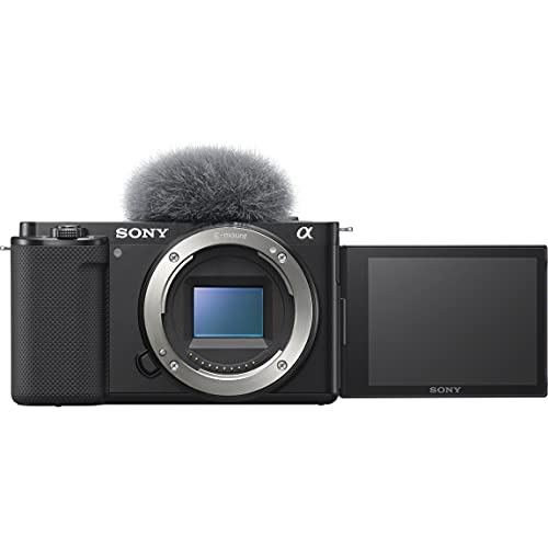 【中古】【非常に良い】SONY(ソニー) Vlog用カメラ レンズ交換式VLOGCAM APS-C ミラーレス一眼カメラ ZV-E10 ボディ(レンズなし) ウィンドスクリーン付属 ブラック ZV-E10 B|ドリエムコーポレーション