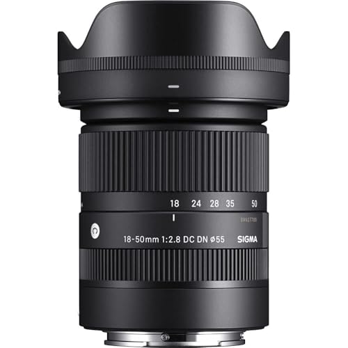 【中古】【非常に良い】シグマ(Sigma) レンズ 18-50mm F2.8 DC DN Sony ソニー Eマウント ズーム 標準 APS-C ミラーレス用 Contemporary