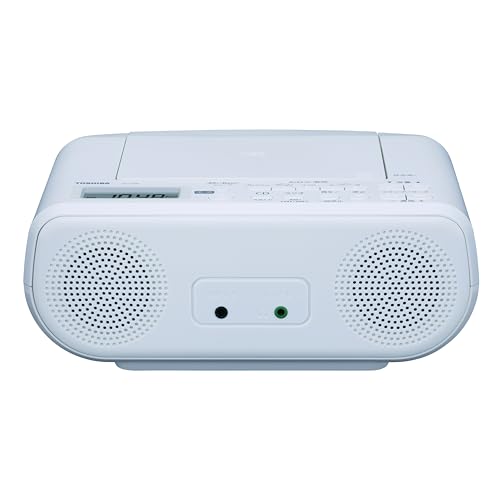 【中古】【人並み外れたに好いたらしい】TOSHIBA(東芝) CDラジオ受信機 TY-C160(W) 言語学学びとる 軽さ パウダーコンパクト イヤ電話機端子 スリープタイマー その他-TV・オーディオ・カメラ