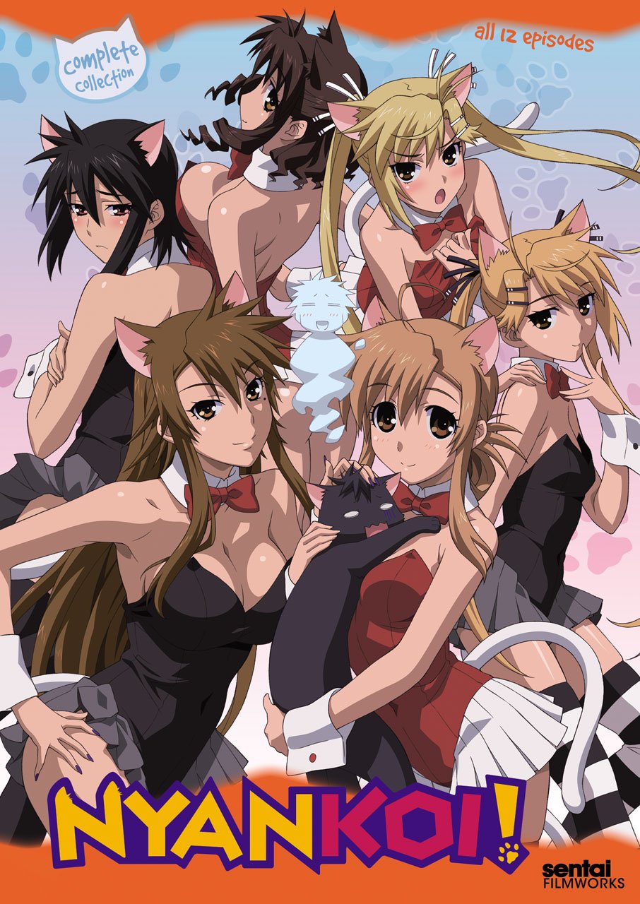 【中古】【非常に良い】Nyan Koi: Complete Collection (にゃんこい! 全12話 北米版) [DVD]画像