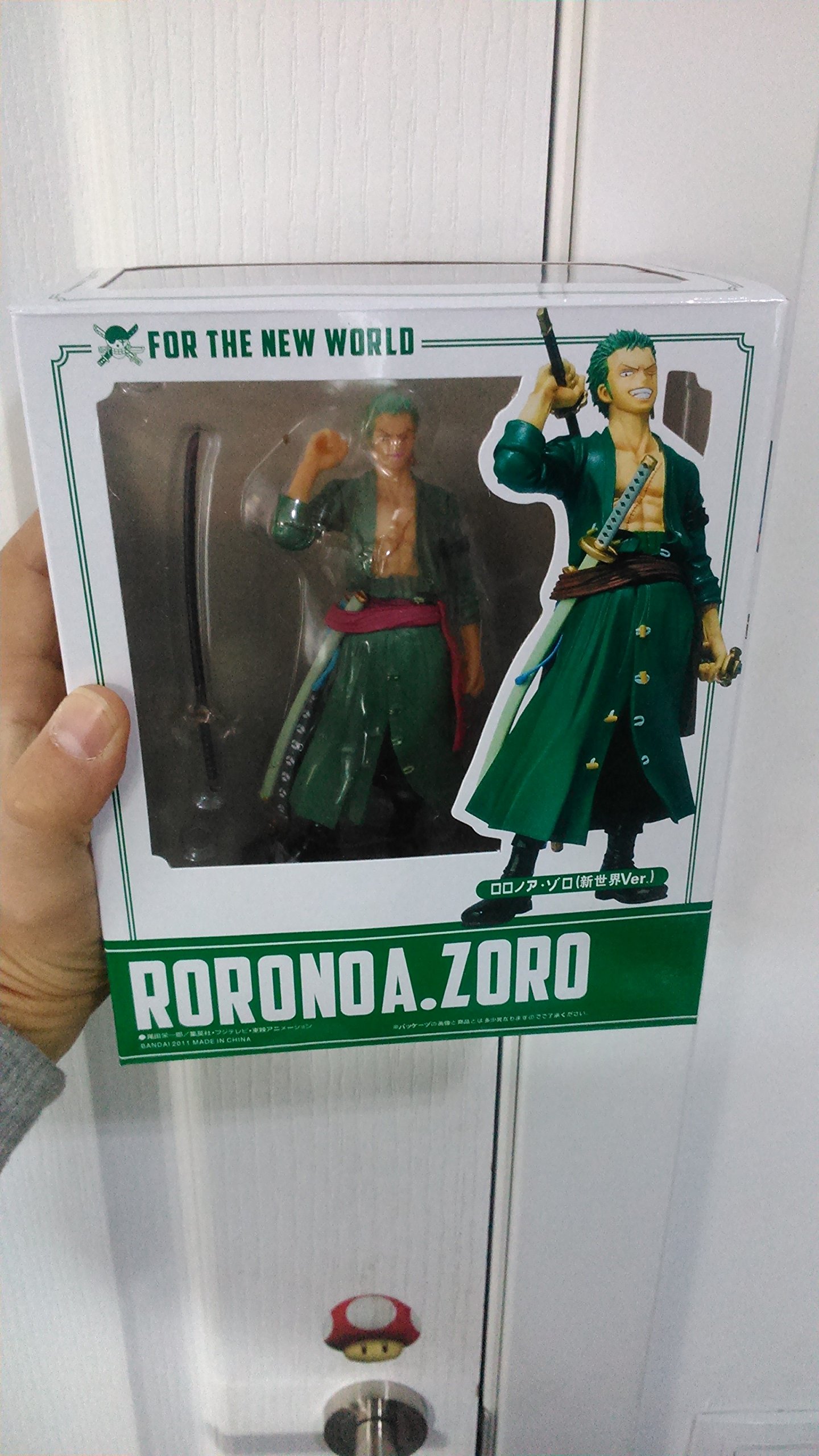 【中古】【非常に良い】TAMASHII NATIONS フィギュアーツZERO ロロノア・ゾロ (新世界編Ver.)