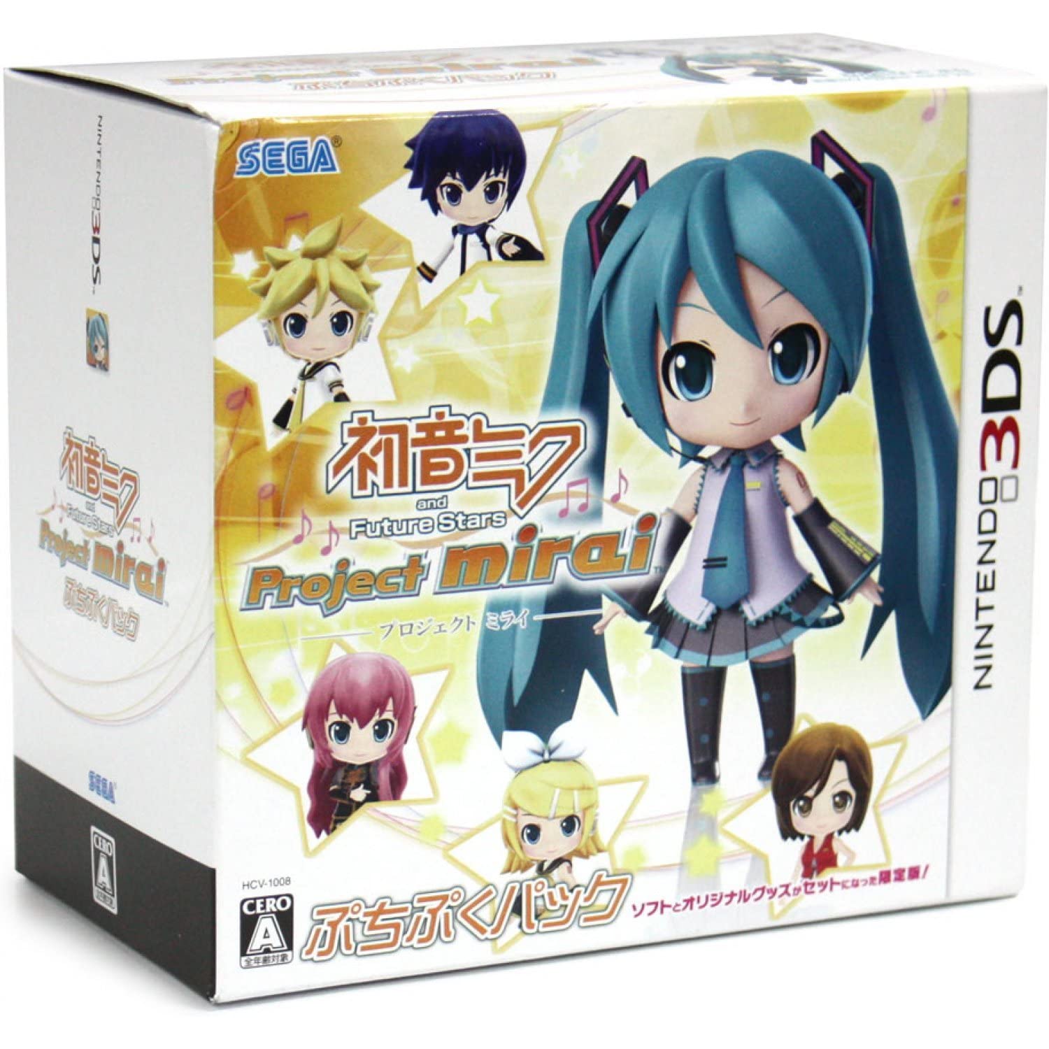 【中古】【非常に良い】初音ミク and Future Stars Project mirai ぷちぷくパック(限定版) - 3DS