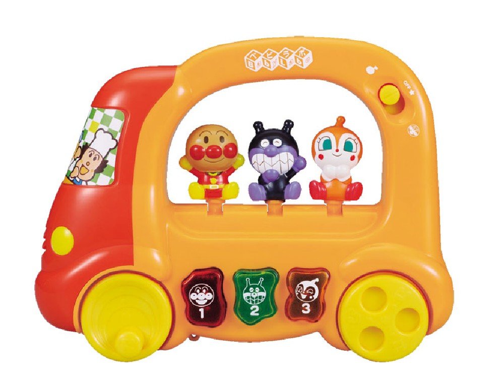 【中古】【非常に良い】ベビラボ アンパンマン ころころメロディバス