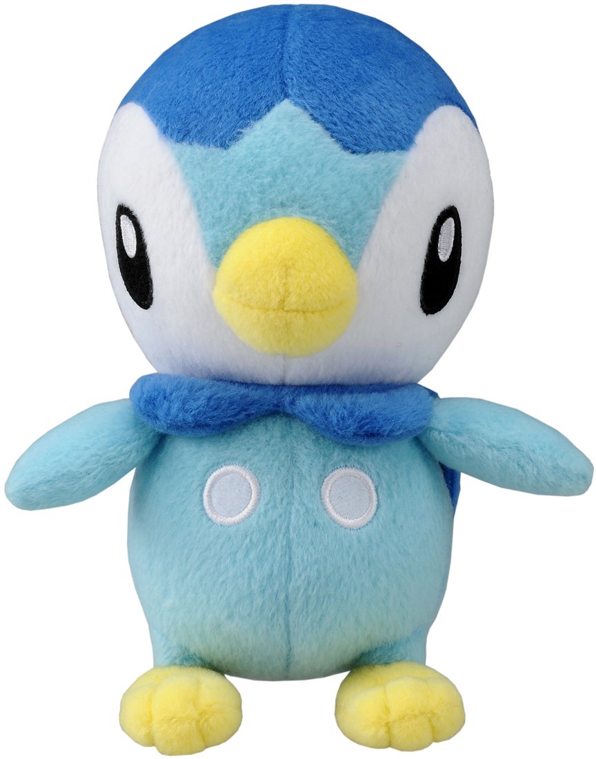 【中古】【非常に良い】ポケットモンスター N-33 ポケモンベストウイッシュぬいぐるみ ポッチャマ