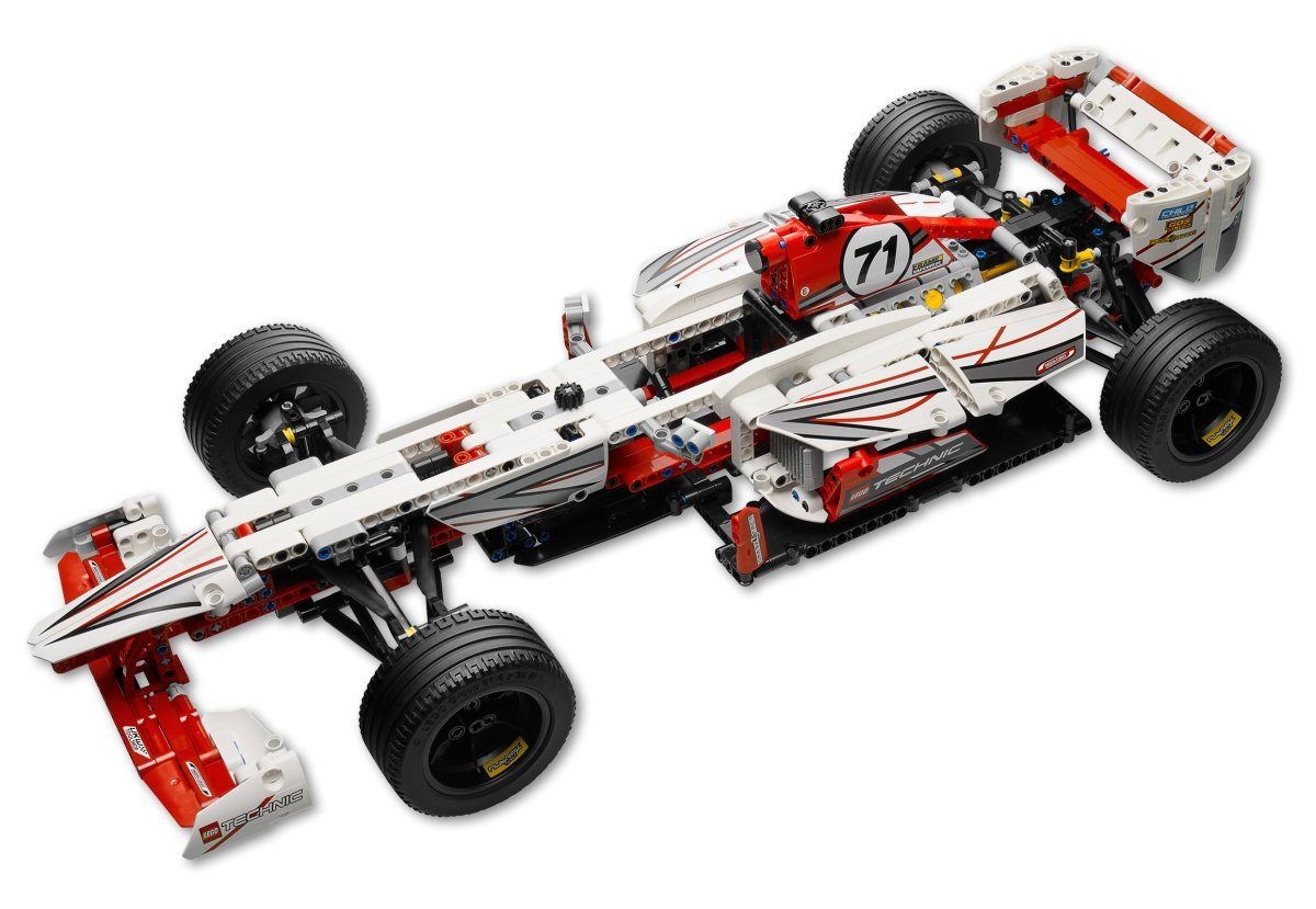 【中古】【人並み外れたに似つかわしい】レゴ 方法 グランプリレーサー 42000