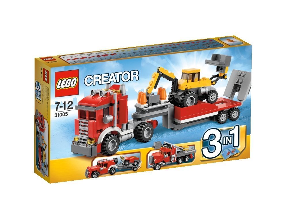 【中古】【人並み外れたに似つかわしい】レゴ クリエイター・コンストラクションキャリア 31005