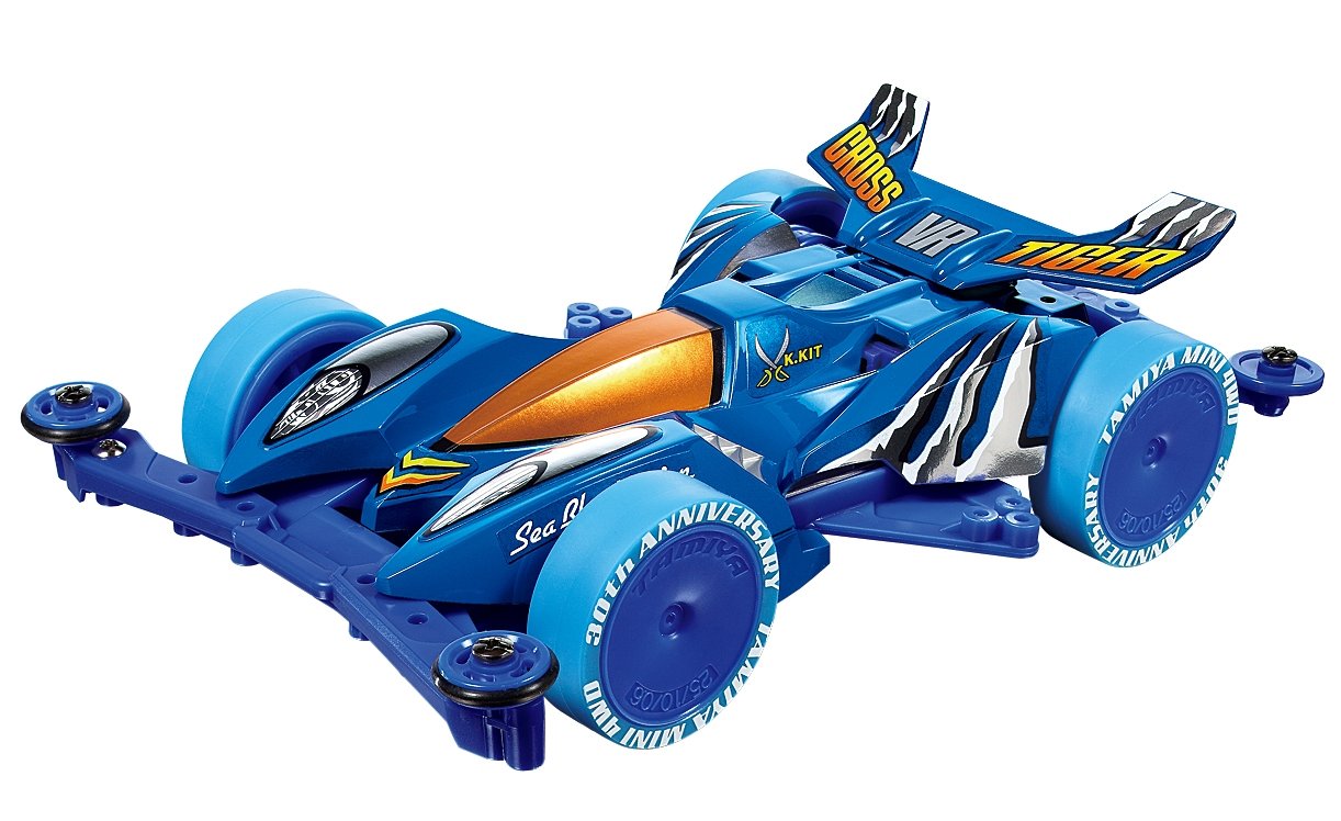 【中古】【非常に良い】タミヤ 92247 マイティミニ四駆・限定 クロスタイガーVR シーブルーVer.｜ドリエムコーポレーション