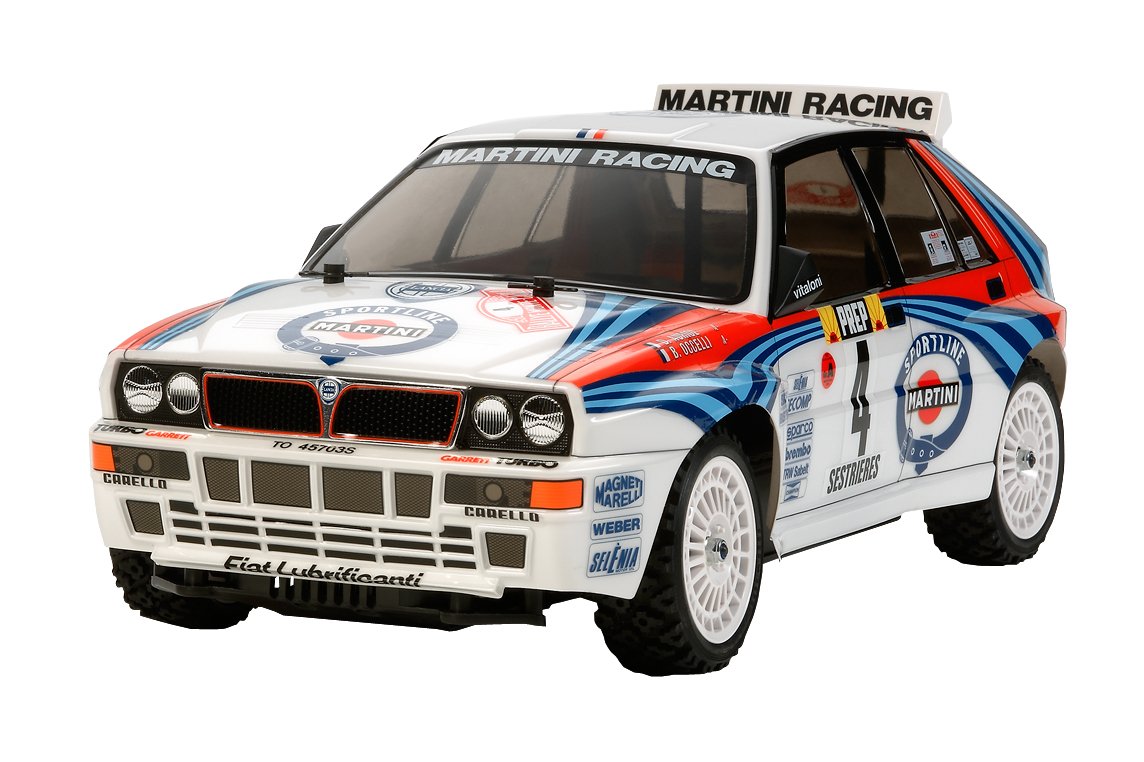 【中古】【非常に良い】タミヤ male 1/10 電動RCカーシリーズ No.569 ランチア デルタ インテグラーレ (XV-01シャーシ) オフロード 58569｜ドリエムコーポレーション