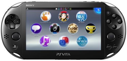 【中古】【非常に良い】PlayStation Vita Wi-Fiモデル ブラック (PCH-2000ZA11)