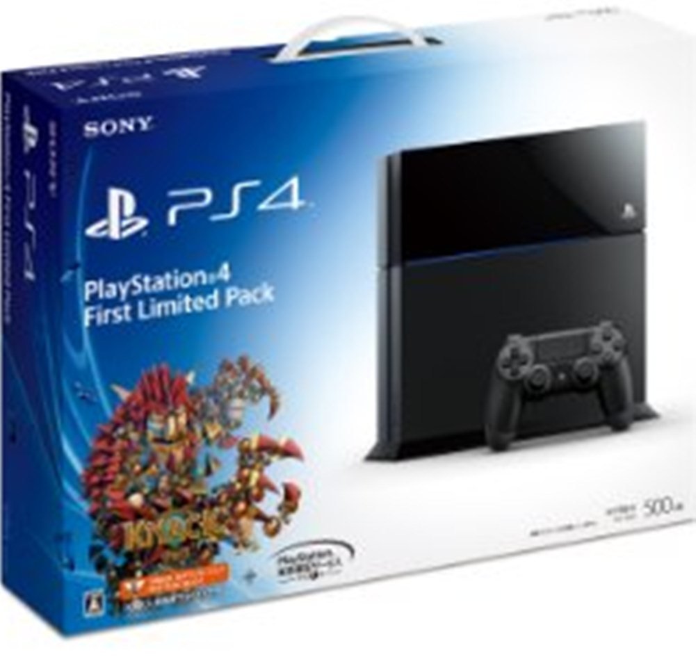 【中古】【人並み外れたに好いたらしい】Playstation 4 First Limited Pack (プレイステーション4専用ホンブルグ帽 KNACK ダウンロード用 生産物吊りひも 同梱)