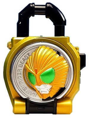【中古】【非常に良い】仮面ライダー鎧武 サウンドロックシードシリーズ ロックシードばんそうこう2 ビーストロックシード
