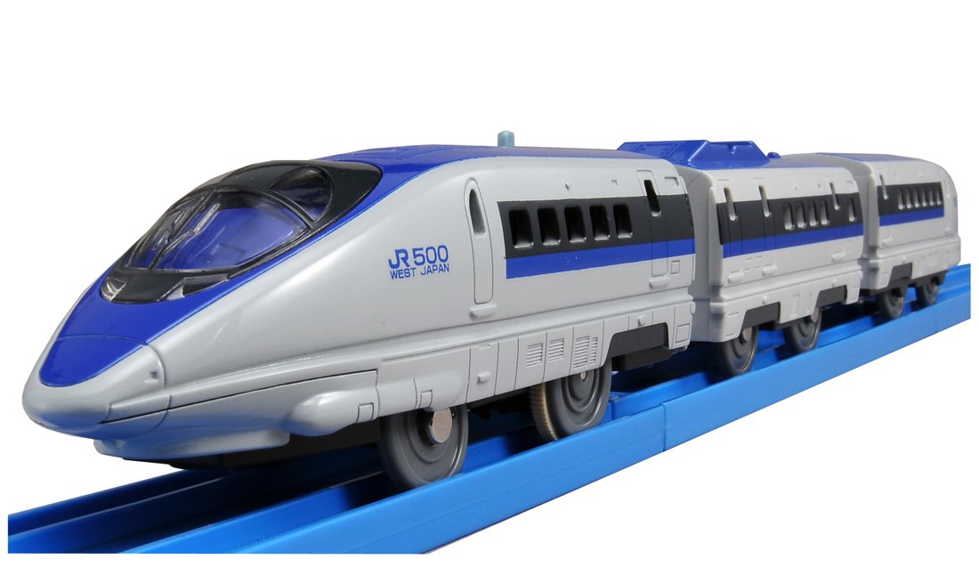 【中古】【非常に良い】プラレール S-02 ライト付500系新幹線