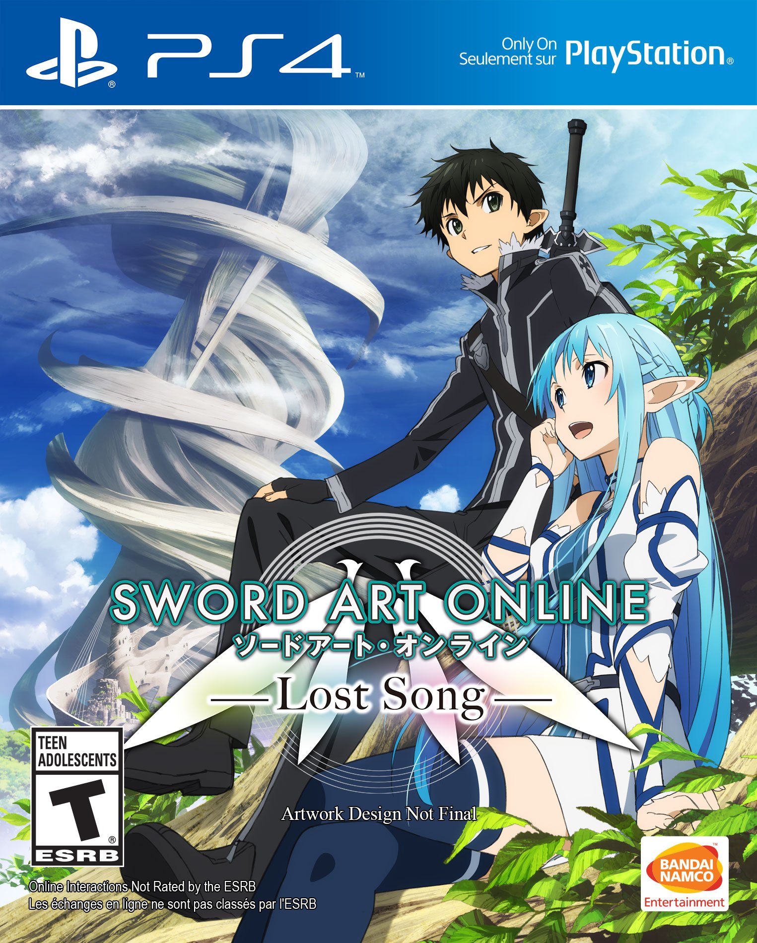 【中古】【非常に良い】Sword Art Online Lost Song (輸入版:北米) - PS4画像