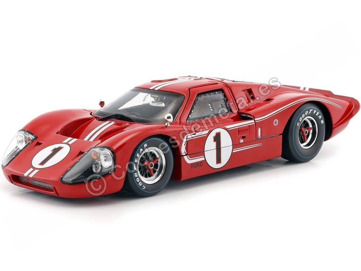 【中古】【非常に良い】ShelbyCollect ☆ シェルビーコレクティブルズ 1/18 フォード GT40 Mk.IV 1967 ルマン24H ウィナー #1 D.ガーニー/A.J.フォイト