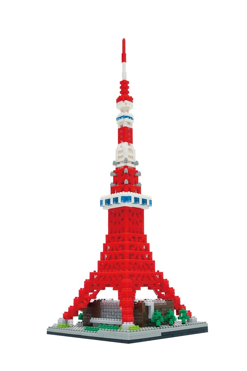 【中古】【非常に良い】カワダ(Kawada) ナノブロック 東京タワー デラックスエディション NB-022