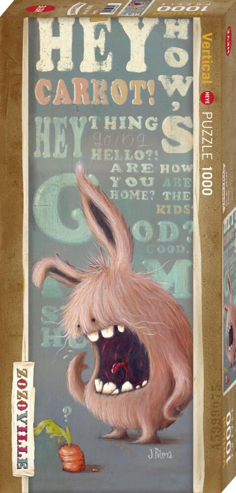 【中古】【非常に良い】HEYE Puzzle ヘイパズル 29742 Zozoville : Carrot (1000 ピース)