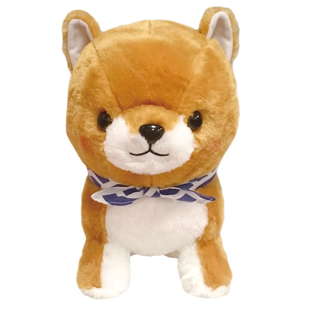 【中古】【非常に良い】アミュファン 豆しば三兄弟BIGぬいぐるみ 豆太郎