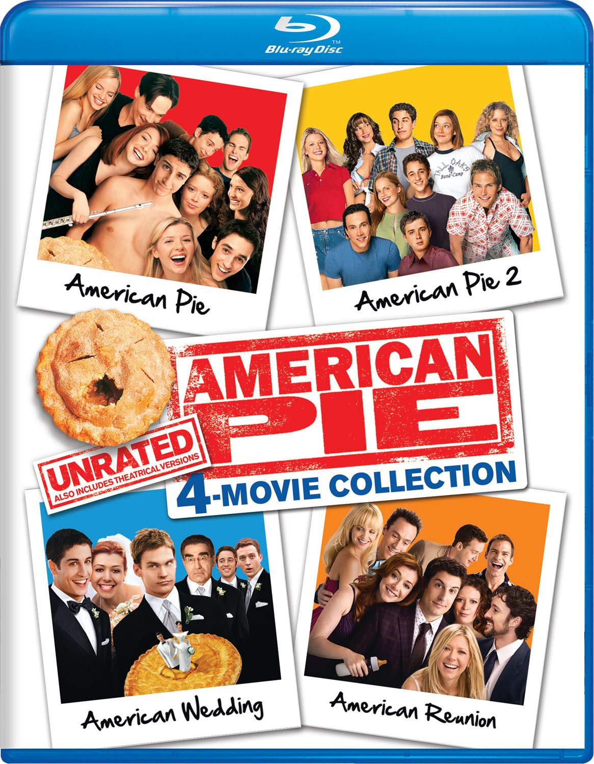 【中古】【非常に良い】AMERICAN PIE UNRATED 4-MOVIE COLLECTION｜ドリエムコーポレーション
