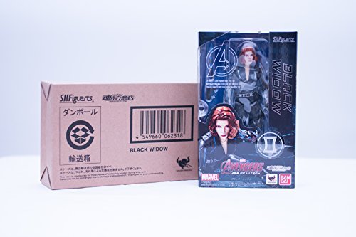 【中古】【非常に良い】S.H.Figuarts ブラック・ウィドウ（アベンジャーズ／エイジ・オブ・ウルトロン）
