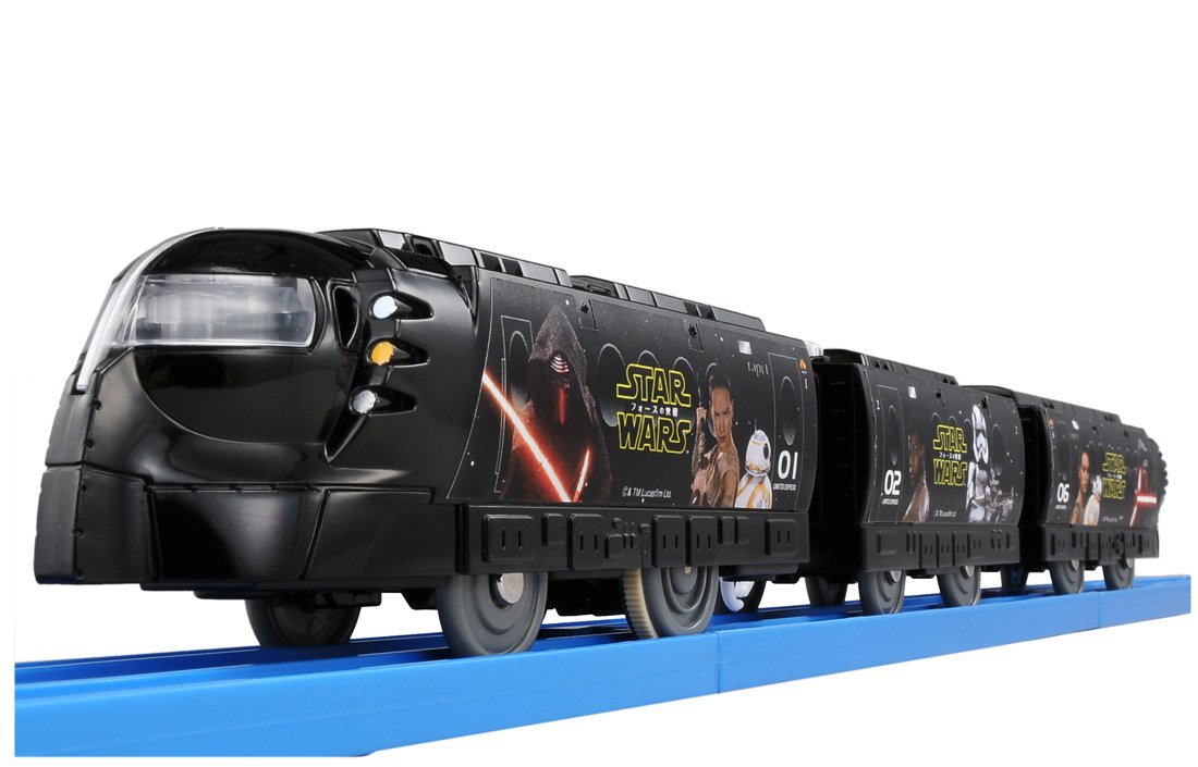 【中古】【人並み外れたに似つかわしい】プラレール 急行列車ラピート 「スター・ウォーズ/フォースの起こすこと」号