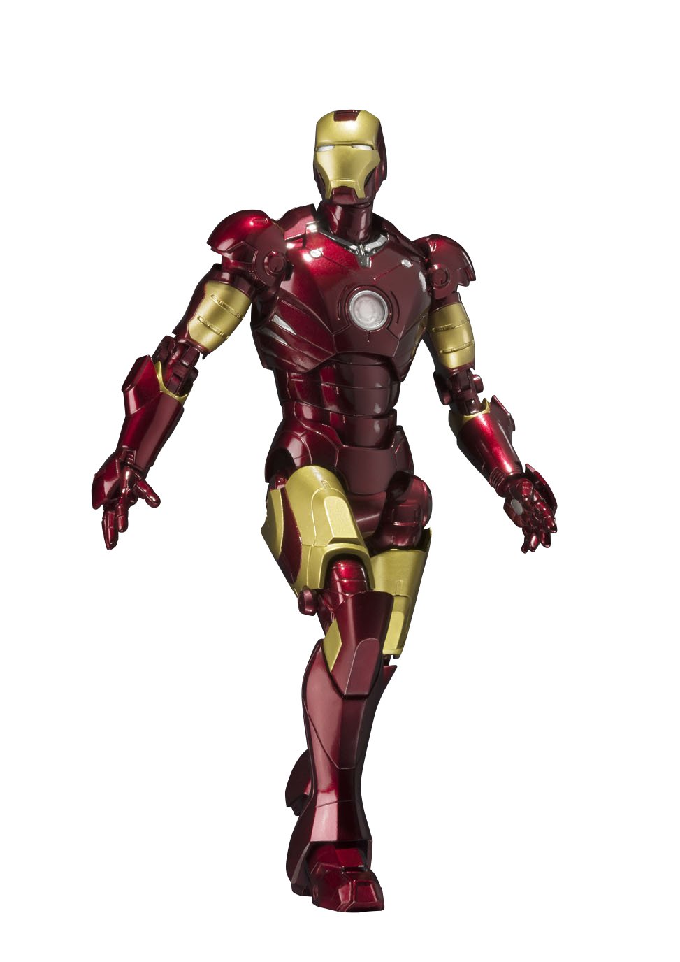 【中古】【非常に良い】TAMASHII NATIONS S.H.フィギュアーツ アイアンマン マーク3 約155mm ABS&PVC&ダイキャスト製 可動フィギュア｜ドリエムコーポレーション