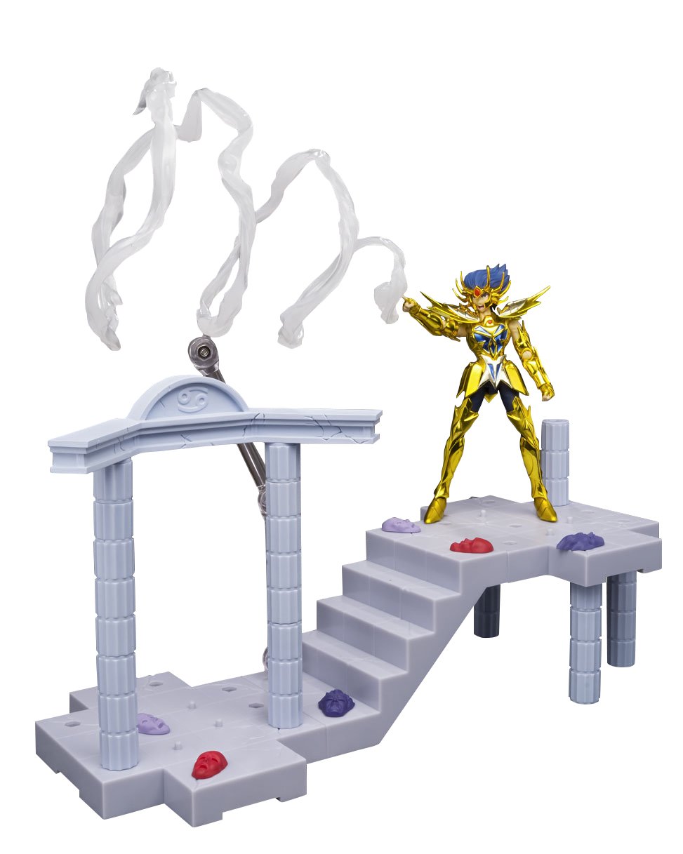 【中古】【非常に良い】TAMASHII NATIONS D.D.PANORAMATION 聖闘士星矢 巨蟹宮の死闘-キャンサーデスマスク- 約100mm ABS&PVC製 塗装済み可動フィギュア|ドリエムコーポレーション