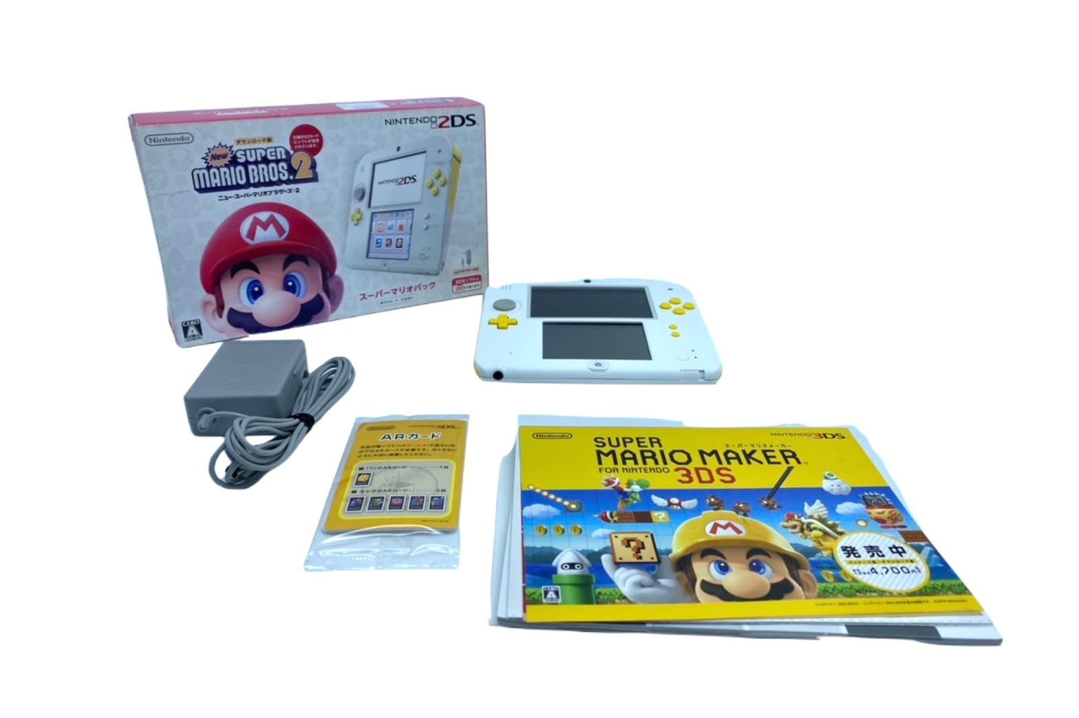 【中古】【非常に良い】ニンテンドー2DS スーパーマリオパック【ホワイト×イエロー】