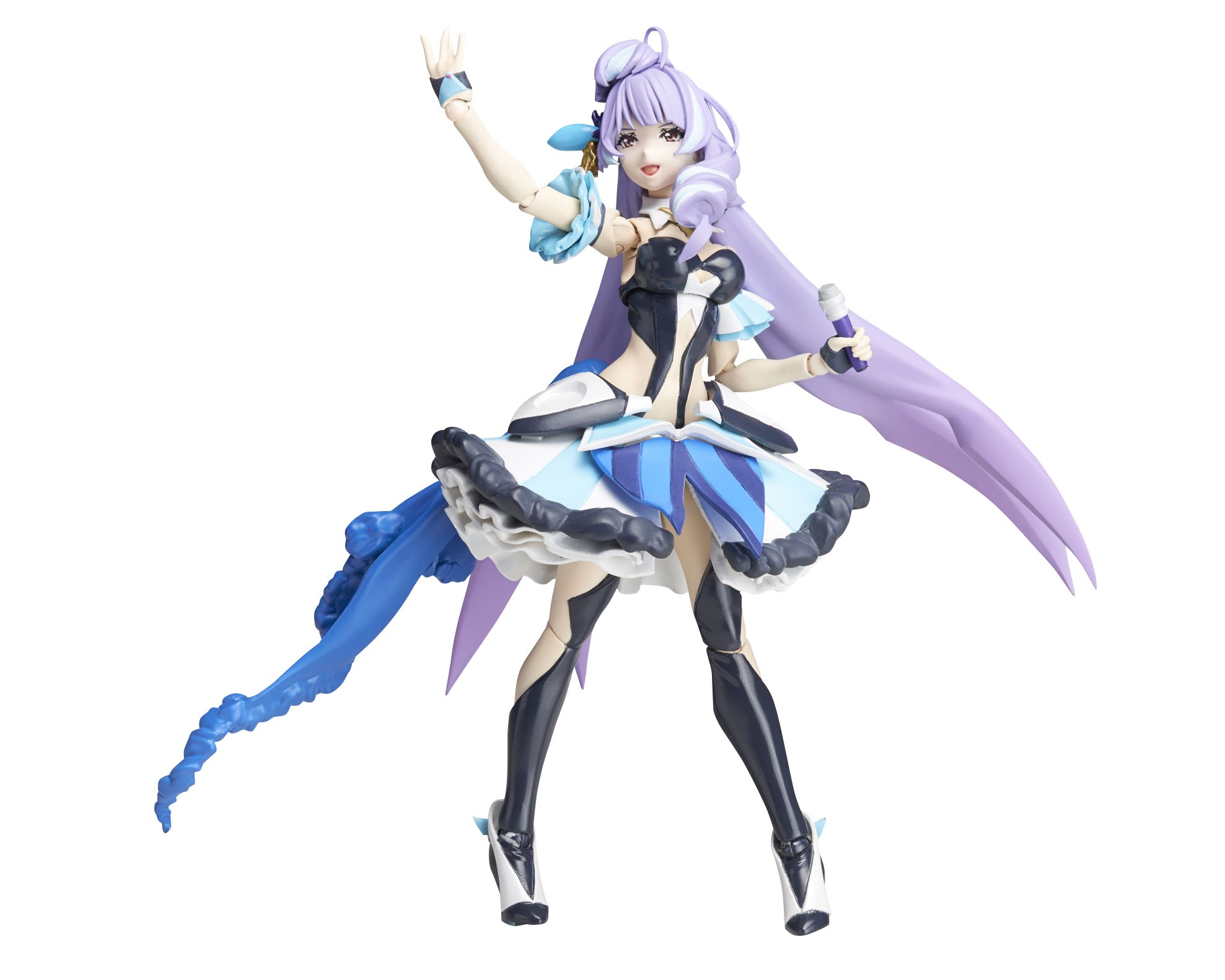 【中古】【非常に良い】TAMASHII NATIONS S.H.フィギュアーツ マクロスデルタ 美雲・ギンヌメール 約145mm PVC&ABS製 塗装済み可動フィギュア