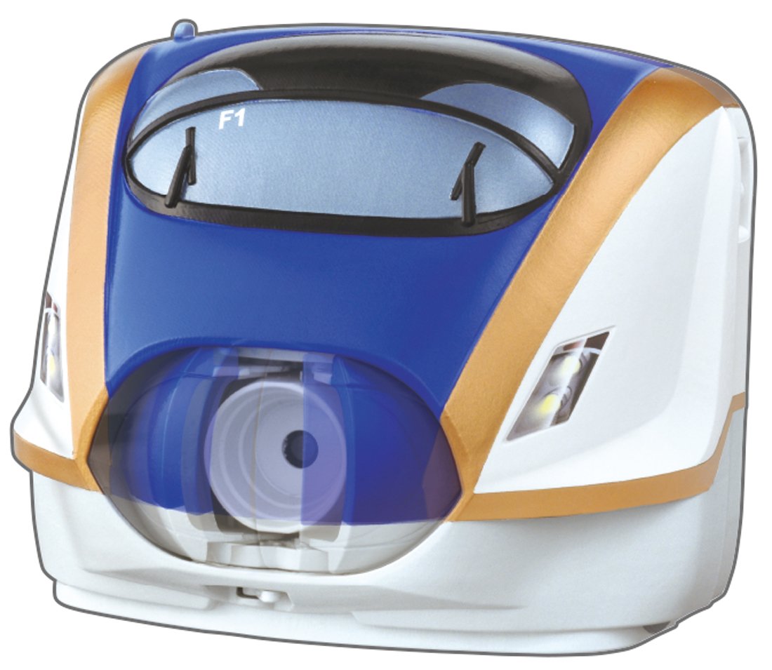 【中古】【非常に良い】プラレール いっぱい電車をとろう!ぼくのプラレールカメラ E7系 新幹線かがやき｜ドリエムコーポレーション