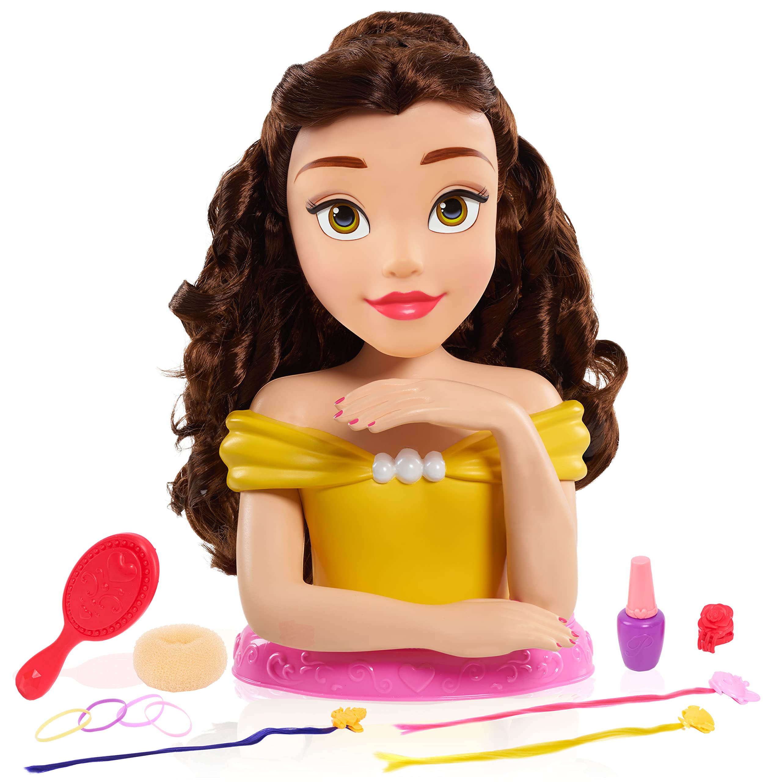 【中古】【非常に良い】Just Play Princess Deluxe Belle Styling Head 9,814円