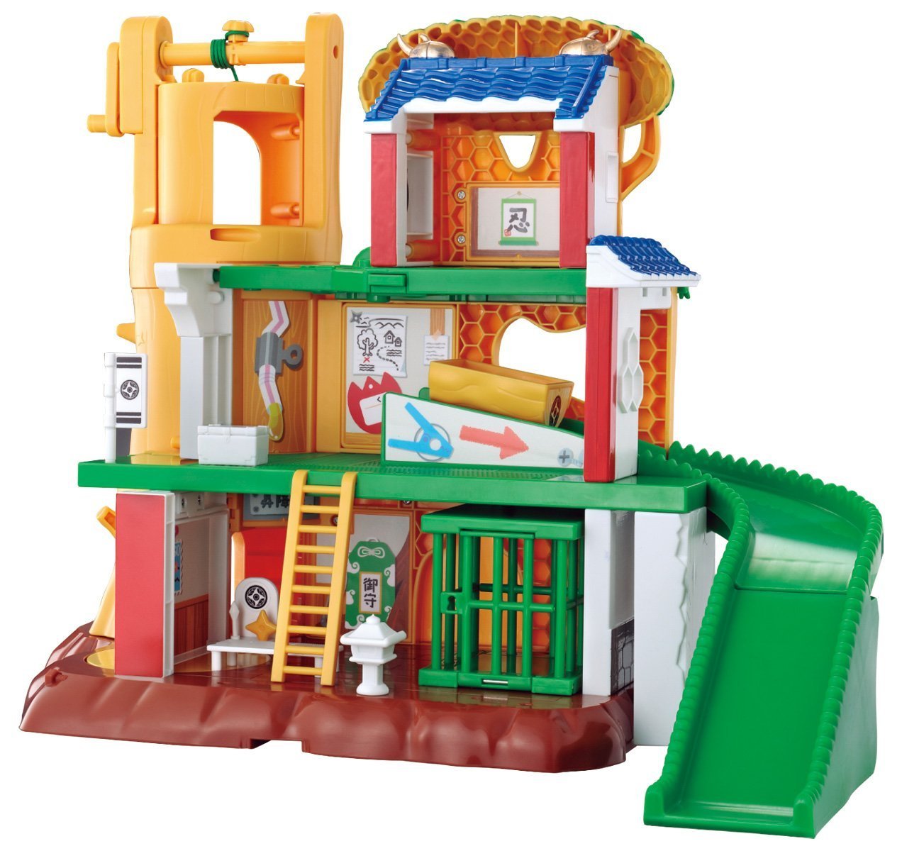 楽天市場】ムシ忍 大きな木のムシ忍城 おもちゃ フィギュア 玩具