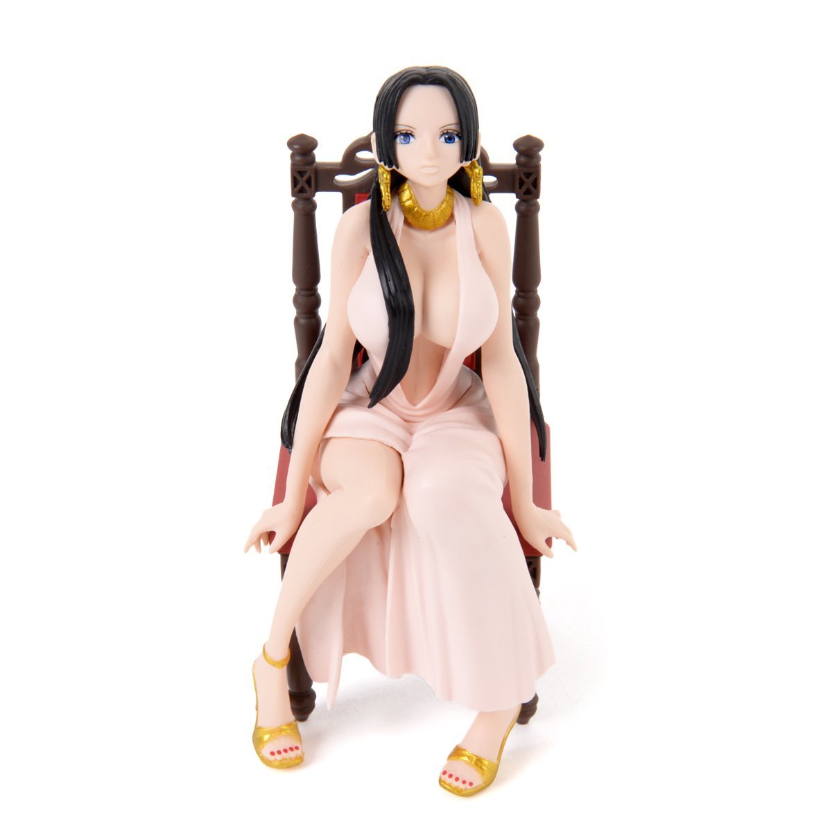 【中古】【非常に良い】ワンピース Girly Girls-BOA.HANCOCK- BOA.HANCOCK ピンクカラー ver. (プライズ)