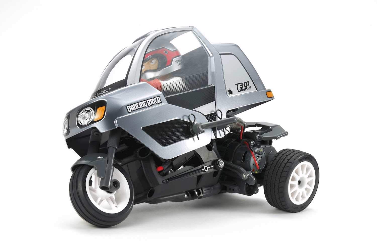 【中古】【非常に良い】タミヤ ダンシングライダー T3-01シャーシ 組立キット 57405