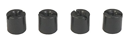 【中古】【非常に良い】TOP LINE アルミ汎用カラー ブラック M3.0用 全長6mm 4個入り TP-5606
