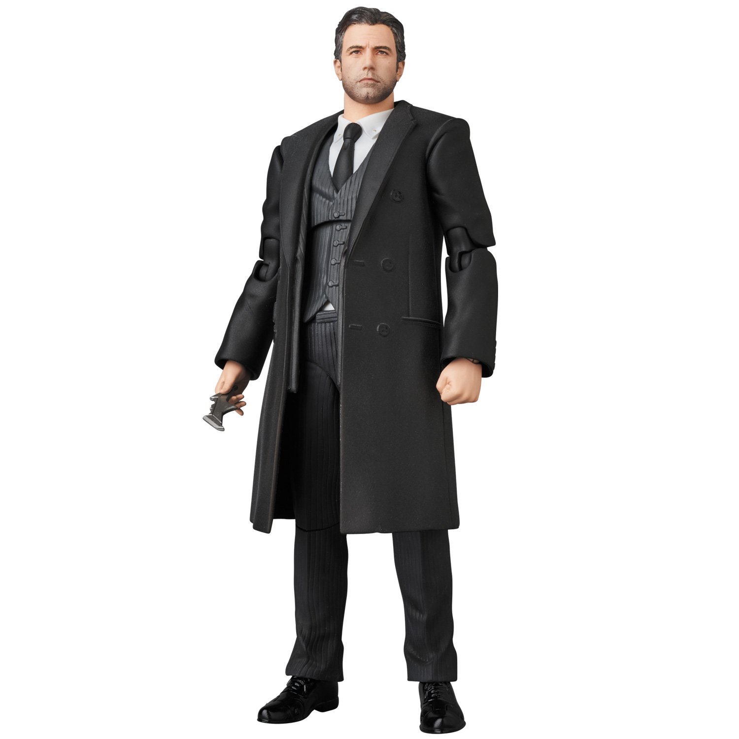 【中古】【非常に良い】MAFEX マフェックス No.076 ジャスティス リーグ ブルース ウェイン ノンスケール 塗装済み アクションフィギュア